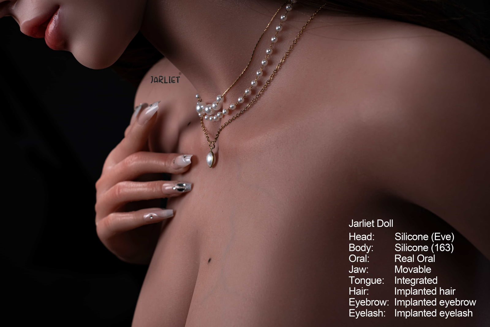 Κούκλα σεξ παραμονής (Jarliet Σιλικόνη D-Cup 163 cm)