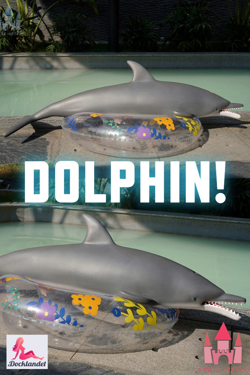 Το Dolphin είναι μοναδικό sex doll από το Dolls Castle φωτιά. Για όσους από εσάς ονειρεύονται μια οικεία εμπειρία με ένα δελφίνι, υπάρχει επιτέλους ένα δελφίνι sex doll! Υπάρχουν πολλές ιστορίες, μύθοι και φαντασιώσεις για τα δελφίνια και το σεξ. Φυσικά, μια πραγματική εμπειρία με ένα δελφίνι είναι κάτι που δεν είναι εφικτό, αλλά με ένα δελφίνι σιλικόνης, μόνο οι δικές σας φαντασιώσεις θέτουν τα όρια!