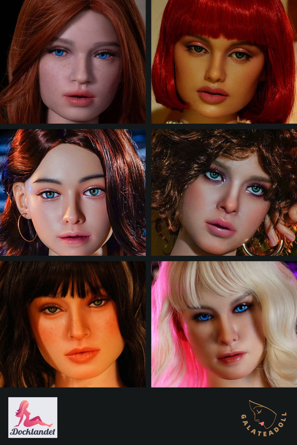 Επιπλέον κεφάλι (Galatea Doll Πρωτότυπο σιλικόνης)