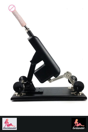 Compact and powerful sex machine with adjustable angle