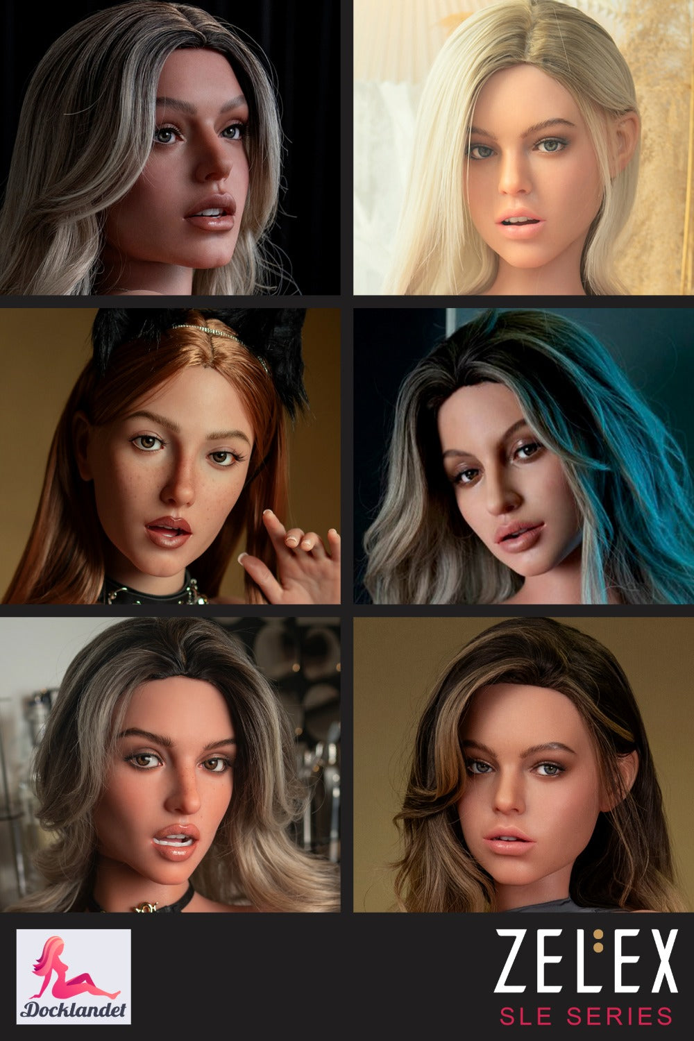 Επιπλέον κεφάλι (Zelex Doll SLE Silicone Original)