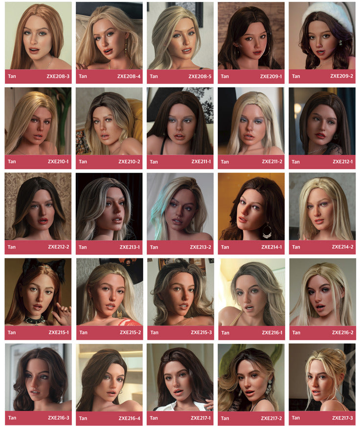 Extra head (Zelex Doll SLE silicone Original)