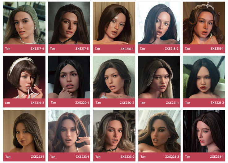 Επιπλέον κεφάλι (Zelex Doll SLE Silicone Original)