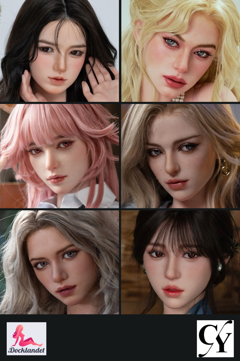 Επιπλέον κεφάλι (TOP-CYDoll Πρωτότυπο σιλικόνης)