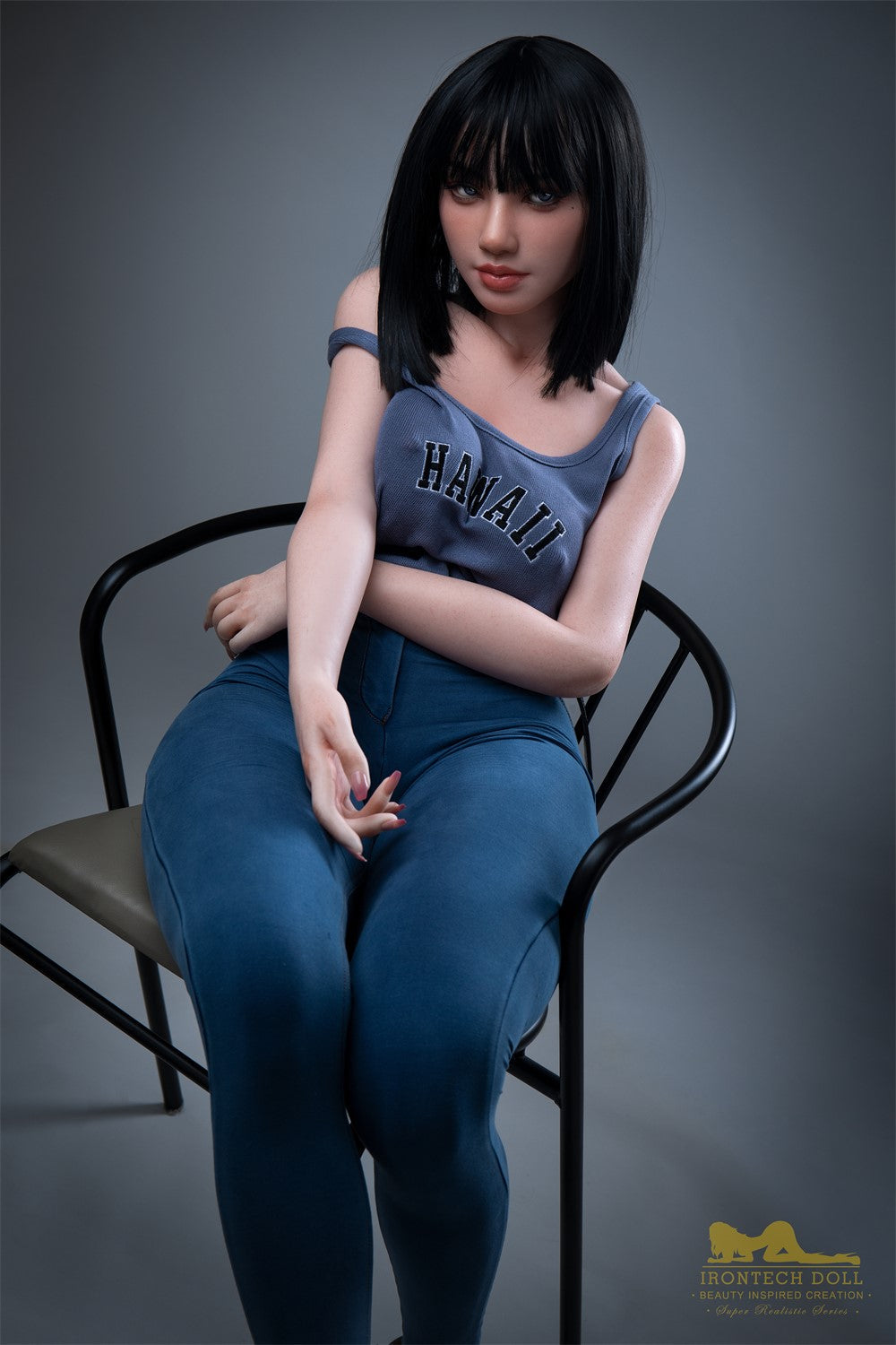 Rita κούκλα του σεξ (Irontech Doll Σιλικόνη 153cm E-Kupa S30) EXPRESS