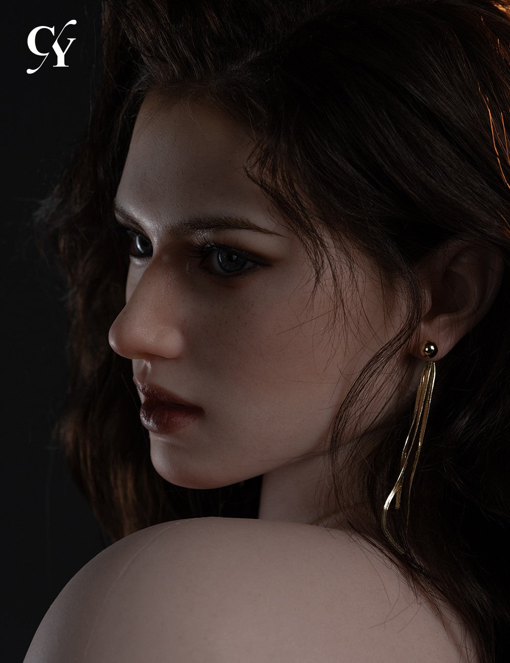 Elva κούκλα του σεξ (TOP CYDOLL 176cm E-cup TPE+Σιλικόνη)