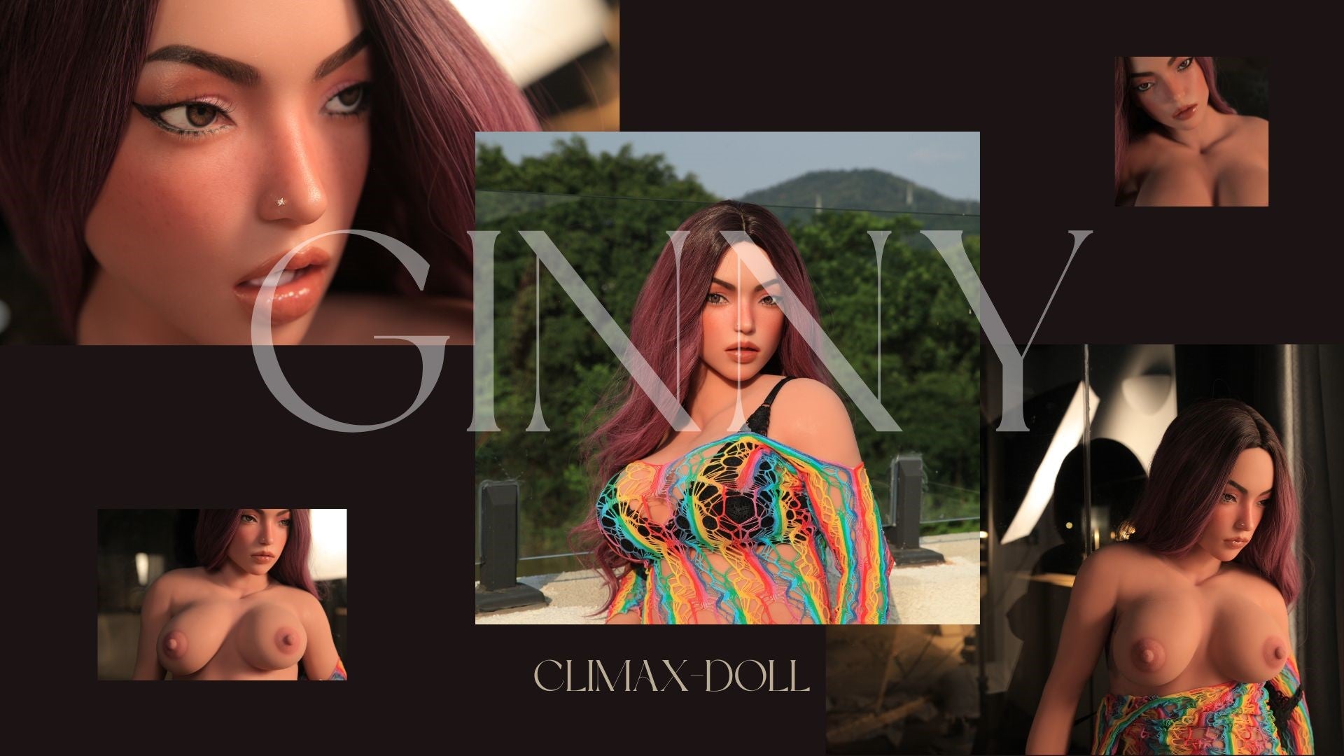 Ginny Sex Doll (Climax Doll Pro 155cm D-Kupa TPE+σιλικόνη) EXPRESS