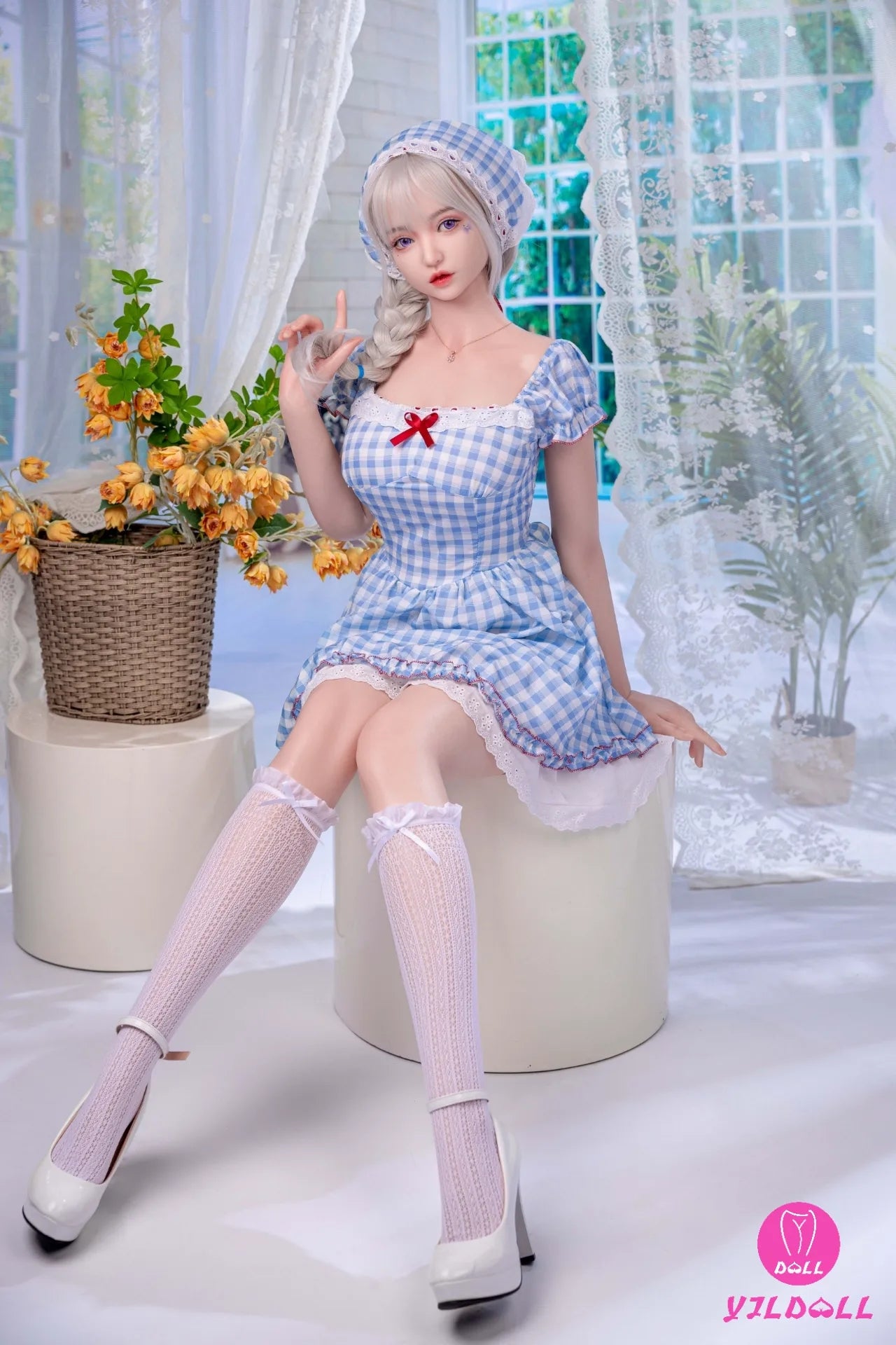 LV Ling Sex Doll (YJL Doll 168cm E-Cup #457 σιλικόνη)