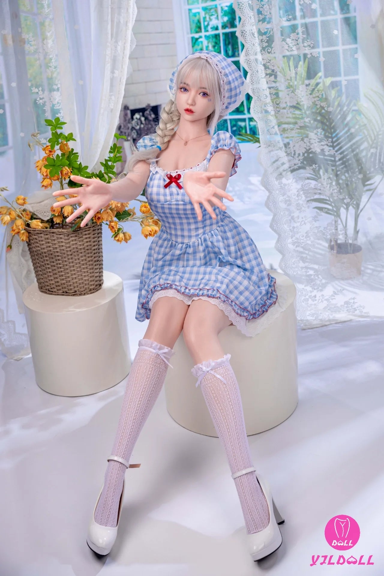 LV Ling Sex Doll (YJL Doll 168cm E-Cup #457 σιλικόνη)
