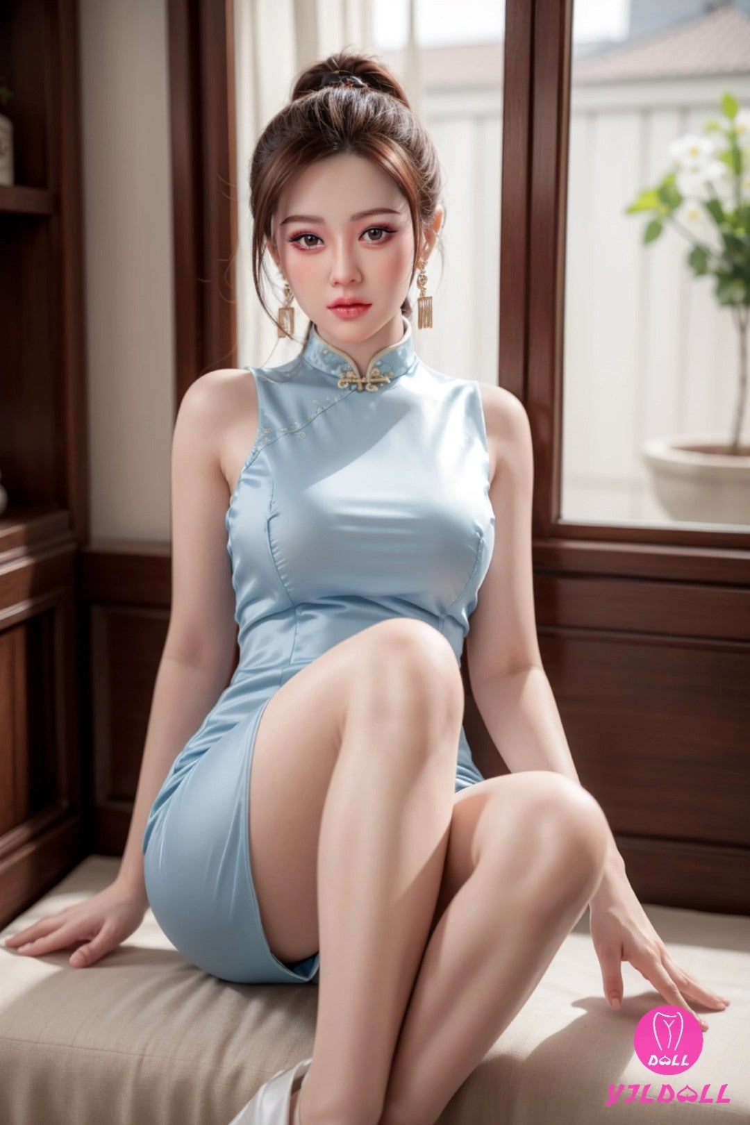 Serenity Sex Doll (YJL Doll 168cm D-Cup #413 Σιλικόνη)
