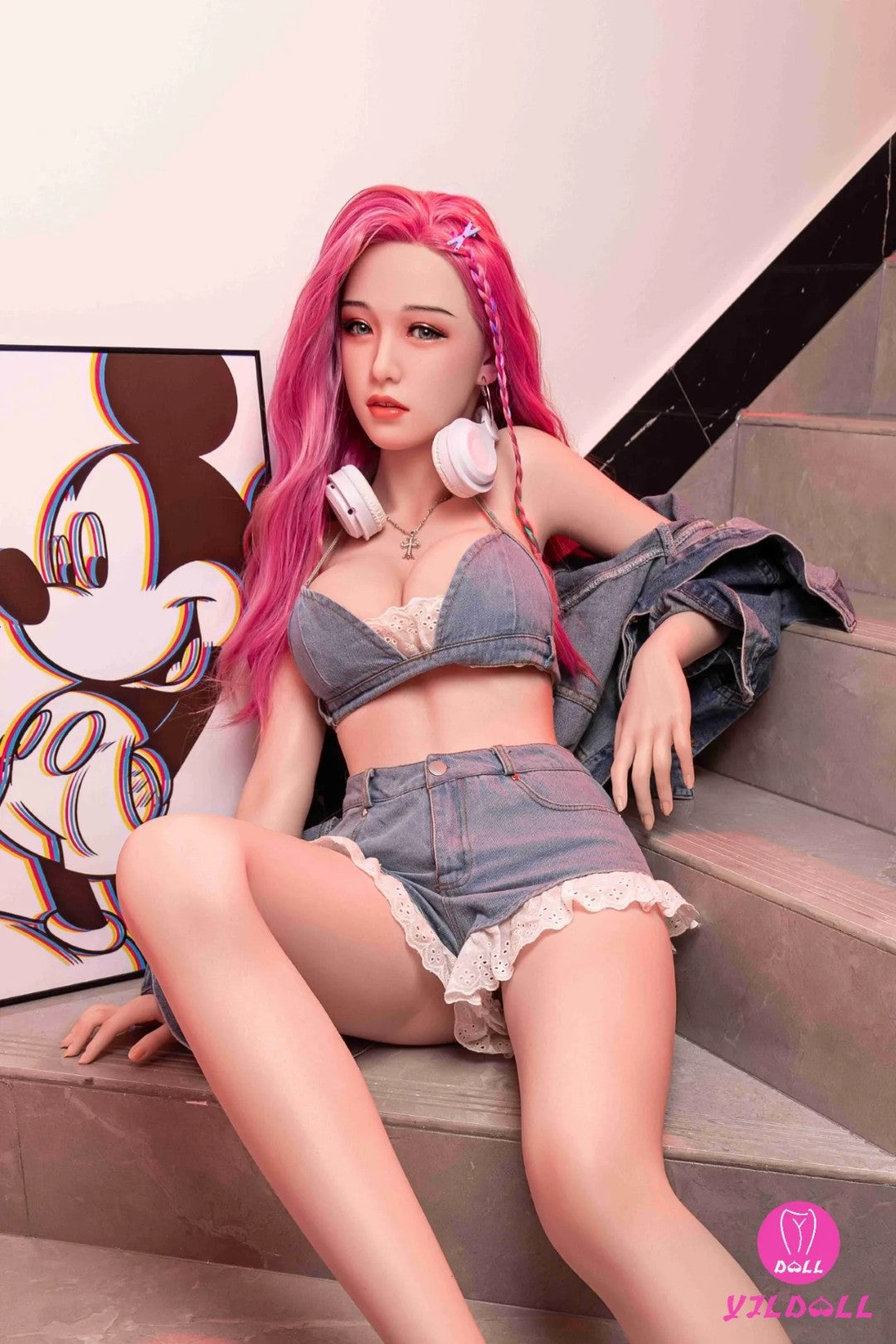 Hailey Sex Doll (YJL Doll 168cm E-Cup #372 σιλικόνη)