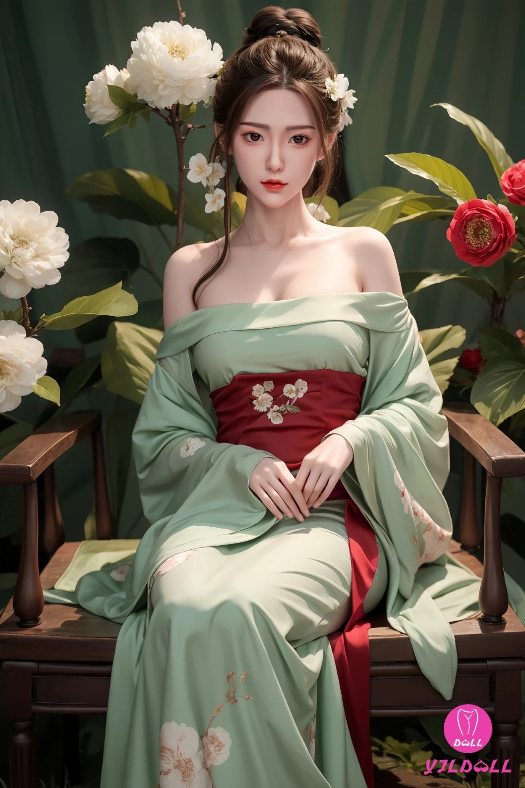 Fan Jing Sex Doll (YJL Doll 165cm D-Cup #449 σιλικόνη)