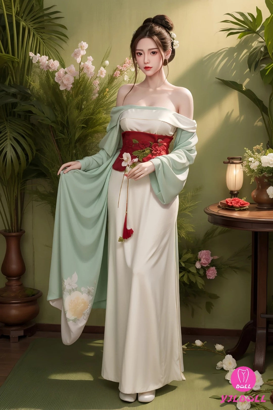 Damn Jing Sex doll (YJL Doll 165cm D-cup #449 silicone)