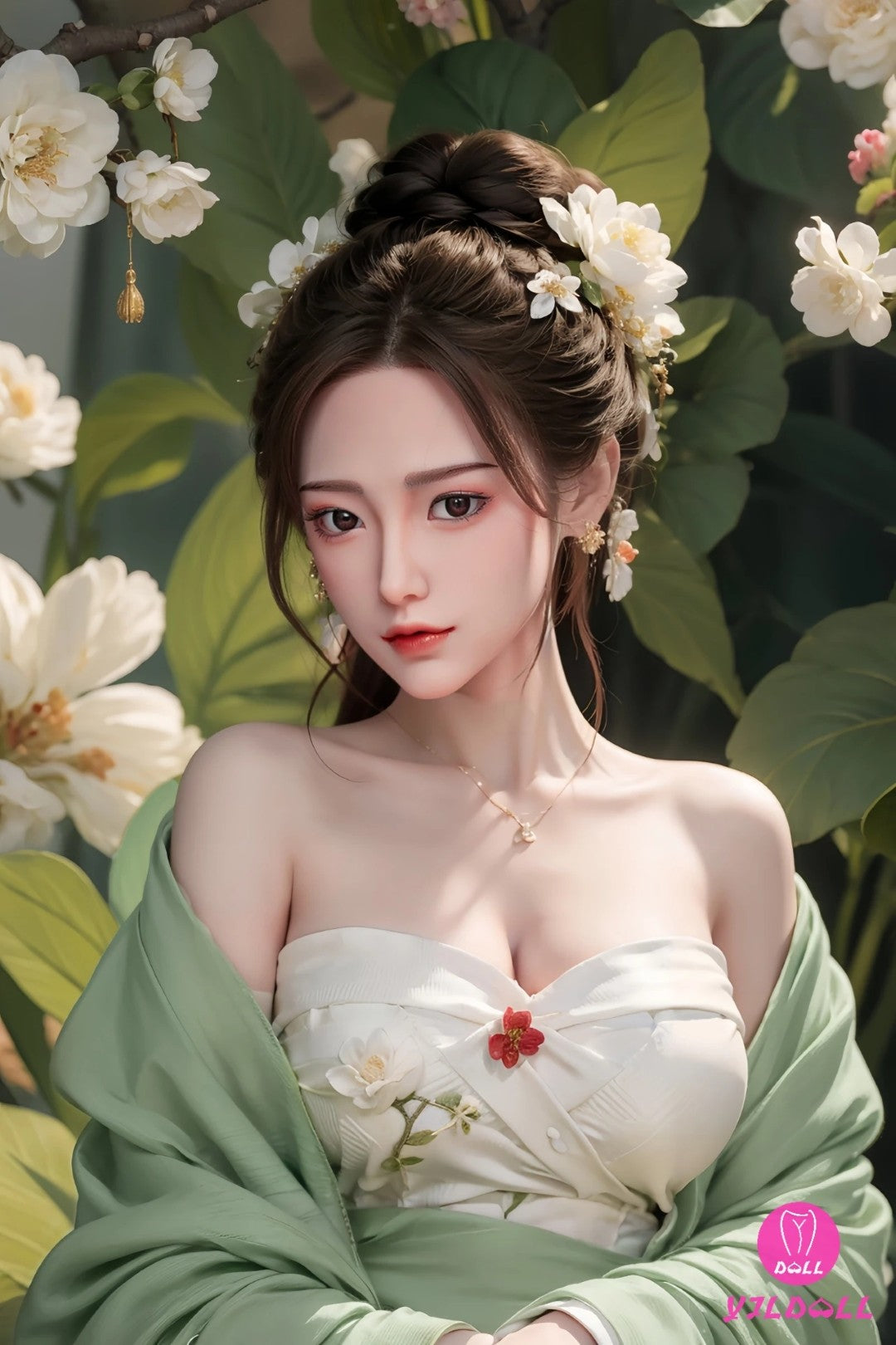 Fan Jing Sex Doll (YJL Doll 165cm D-Cup #449 σιλικόνη)