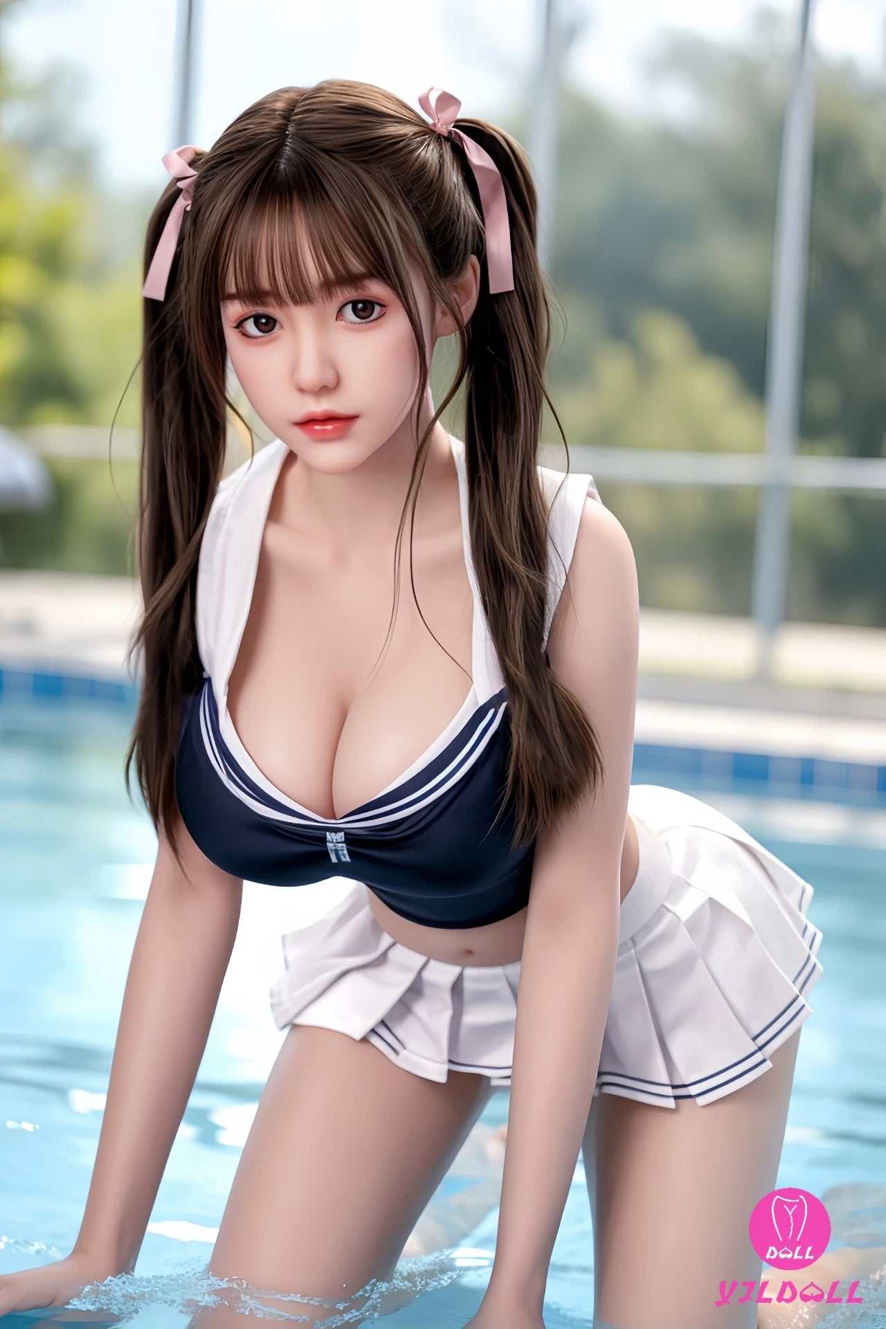 Gu Lan Sex doll (YJL Doll 165cm D-cup #410 silicone)