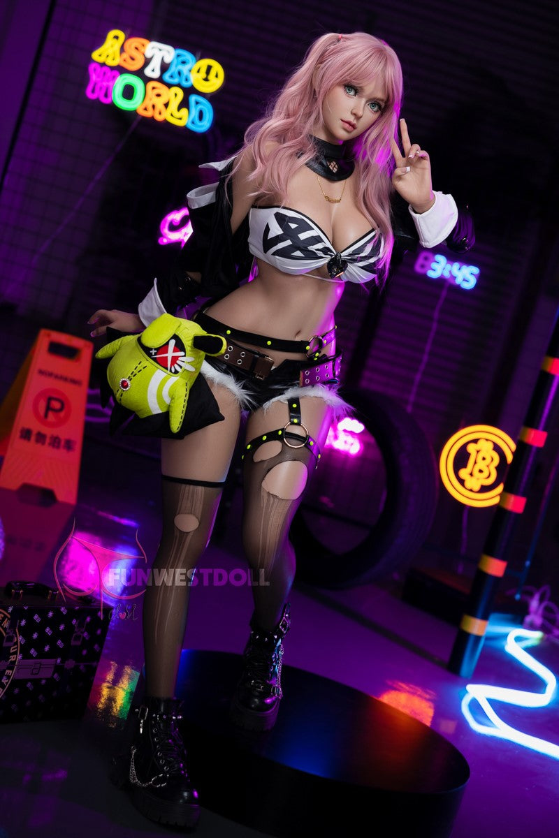 Νικόλ σεξ κούκλα (FunWest Doll Σιλικόνη 157cm G-Cup #036S)