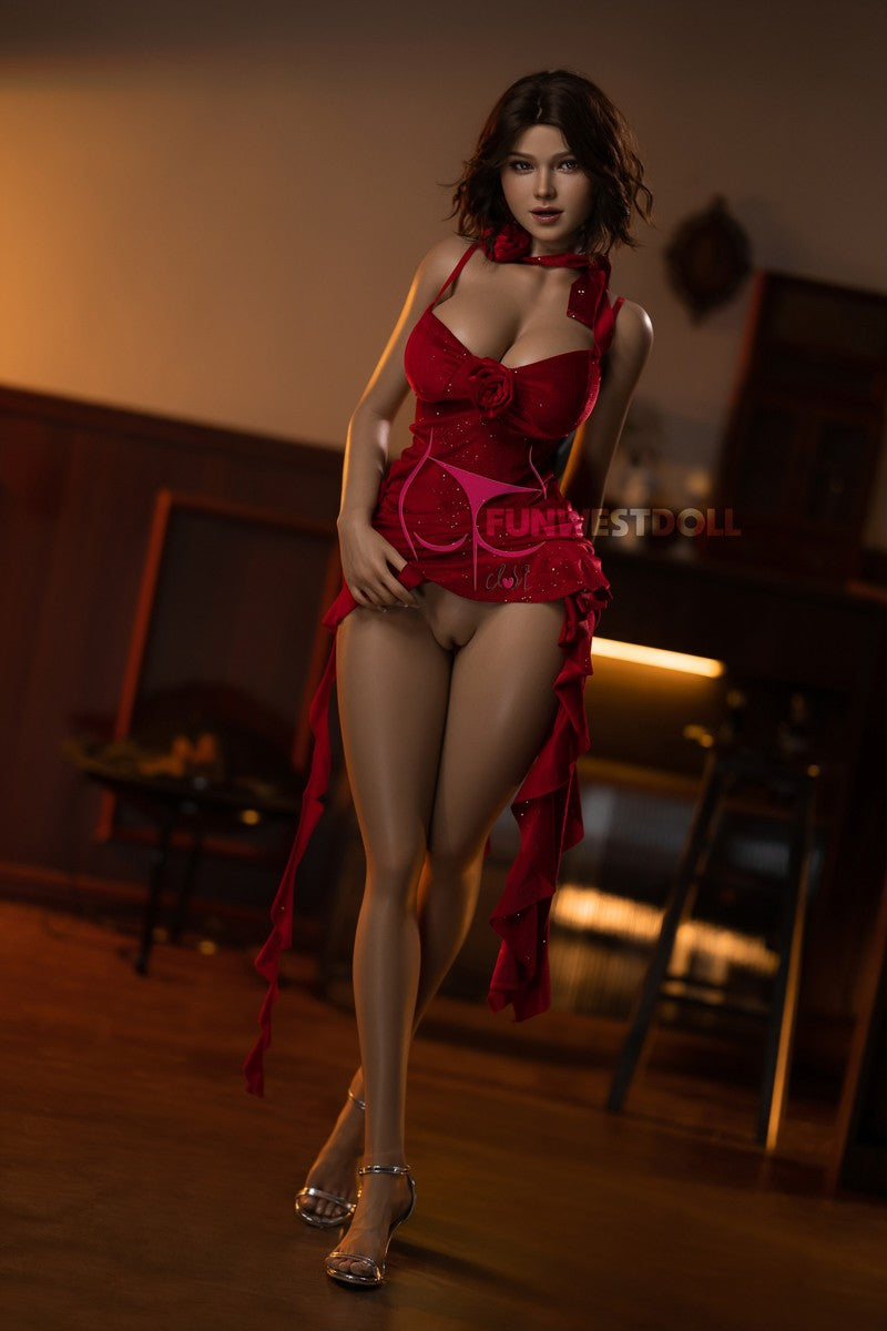 Rose Sex Doll (FunWest Doll 157cm G-Cup #043SJ σιλικόνη) EXPRESS