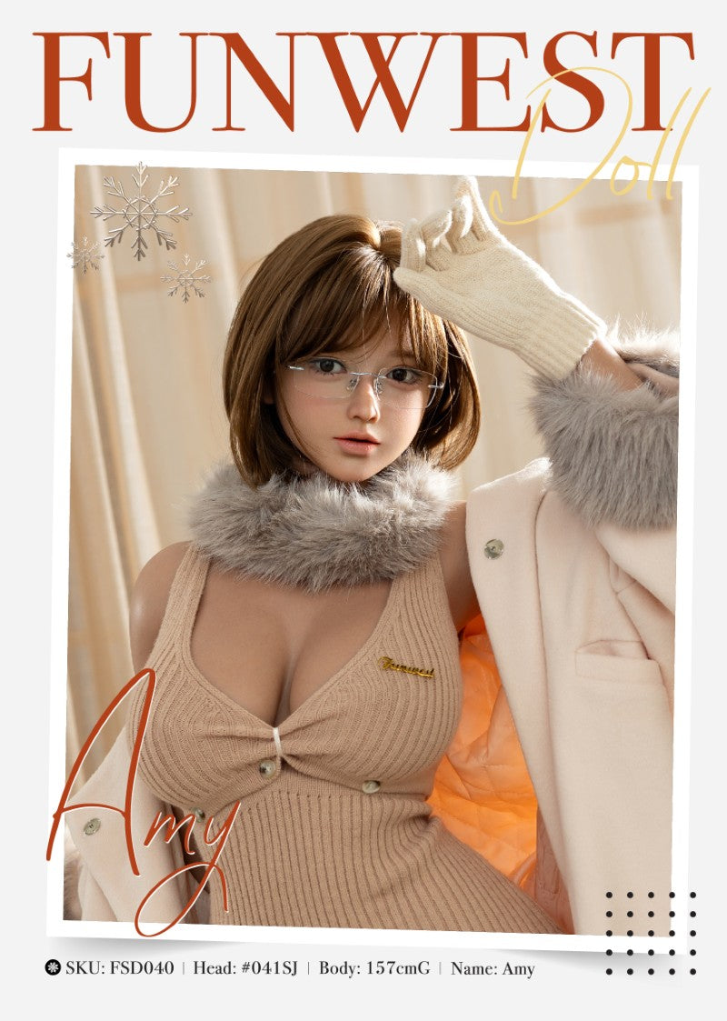 Amy Sex Doll (FunWest Doll 157cm G-Cup #041SJ RST σιλικόνη)