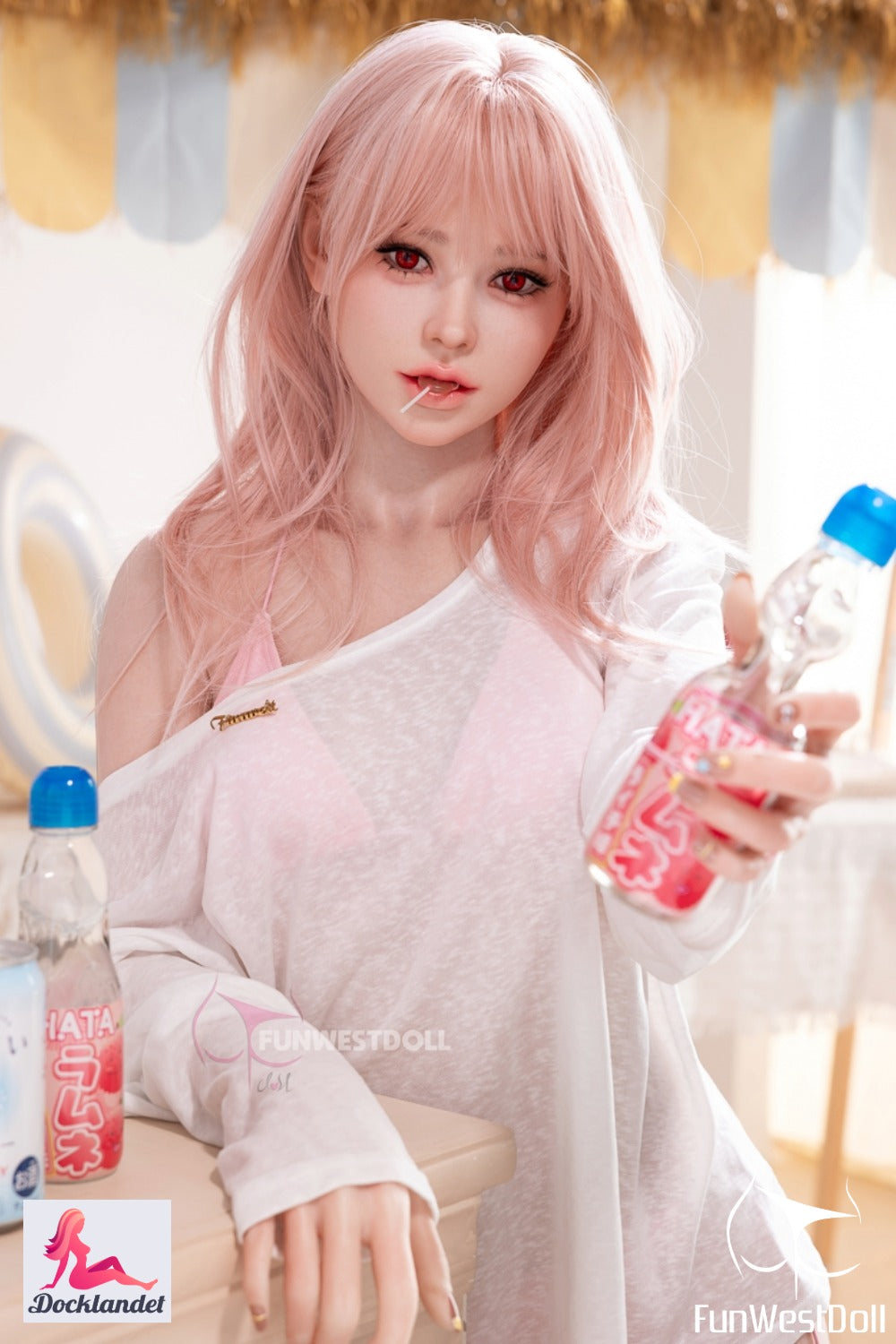 Λούσι σεξ κούκλα (FunWest Doll 159cm A-Cup #032SJ RST σιλικόνη)