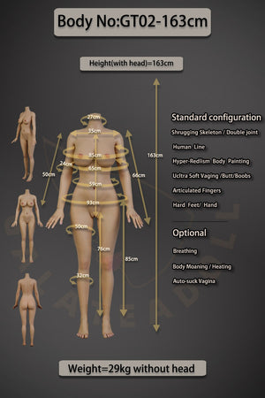 Joline Sex Doll (Galatea Doll 163cm D-Kupa #198 σιλικόνη)