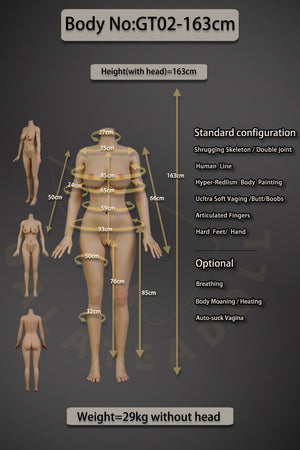 Daniela Sex Doll (Galatea Doll 163cm D-Kupa #044 σιλικόνη)