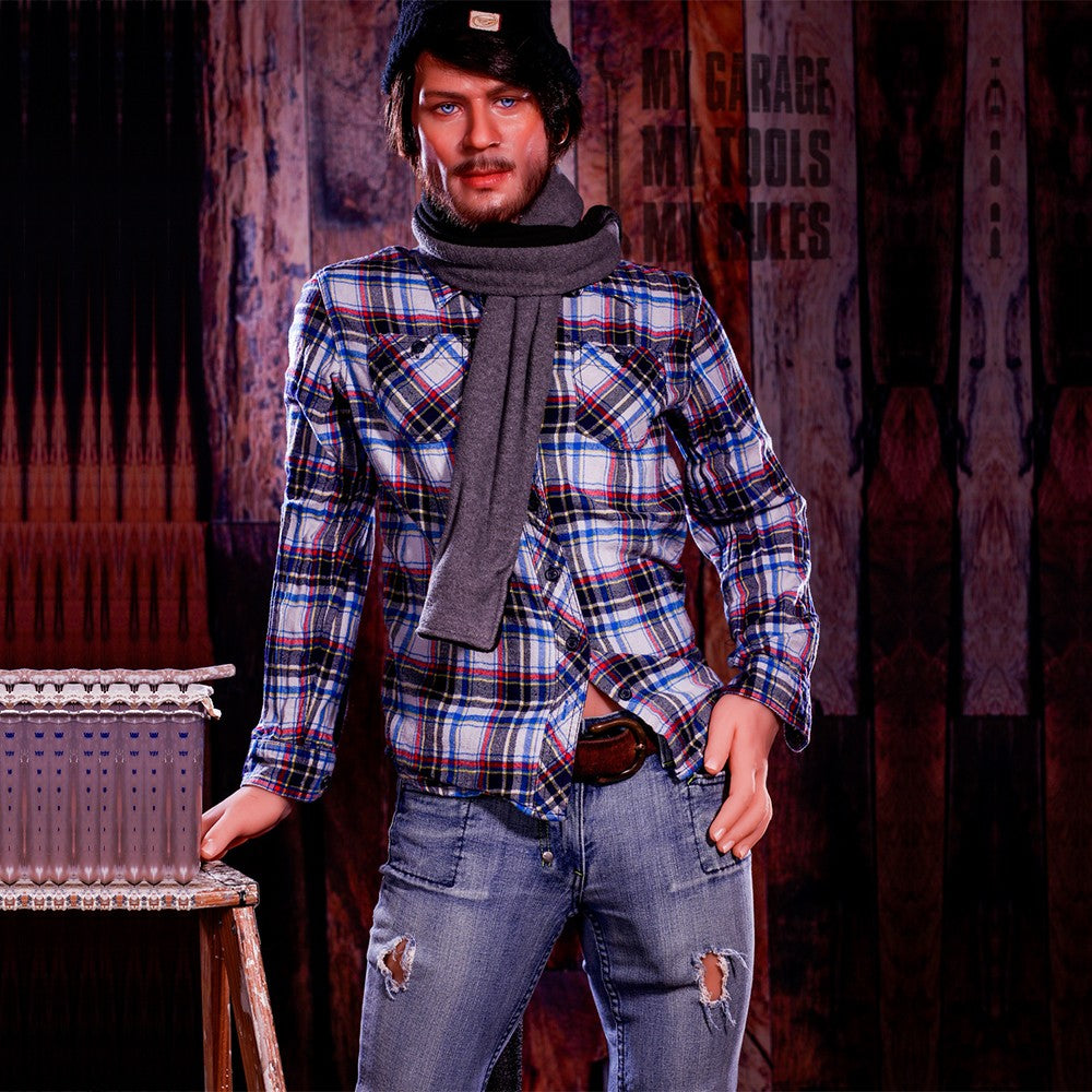 Ανδρική κούκλα του σεξ Τζόναθαν (HRDoll 167cm #17 TPE+Σιλικόνη)