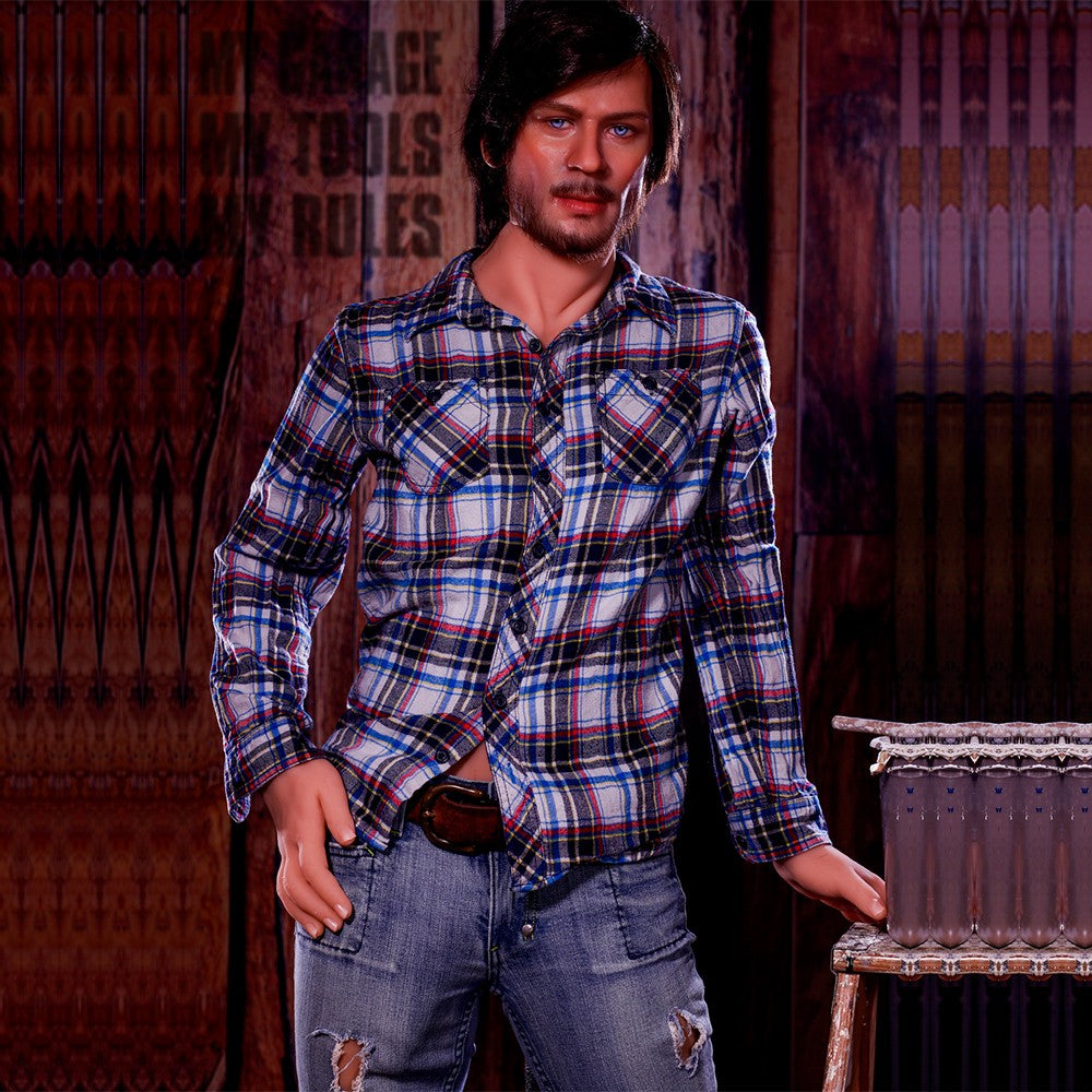 Ανδρική κούκλα του σεξ Τζόναθαν (HRDoll 167cm #17 TPE+Σιλικόνη)