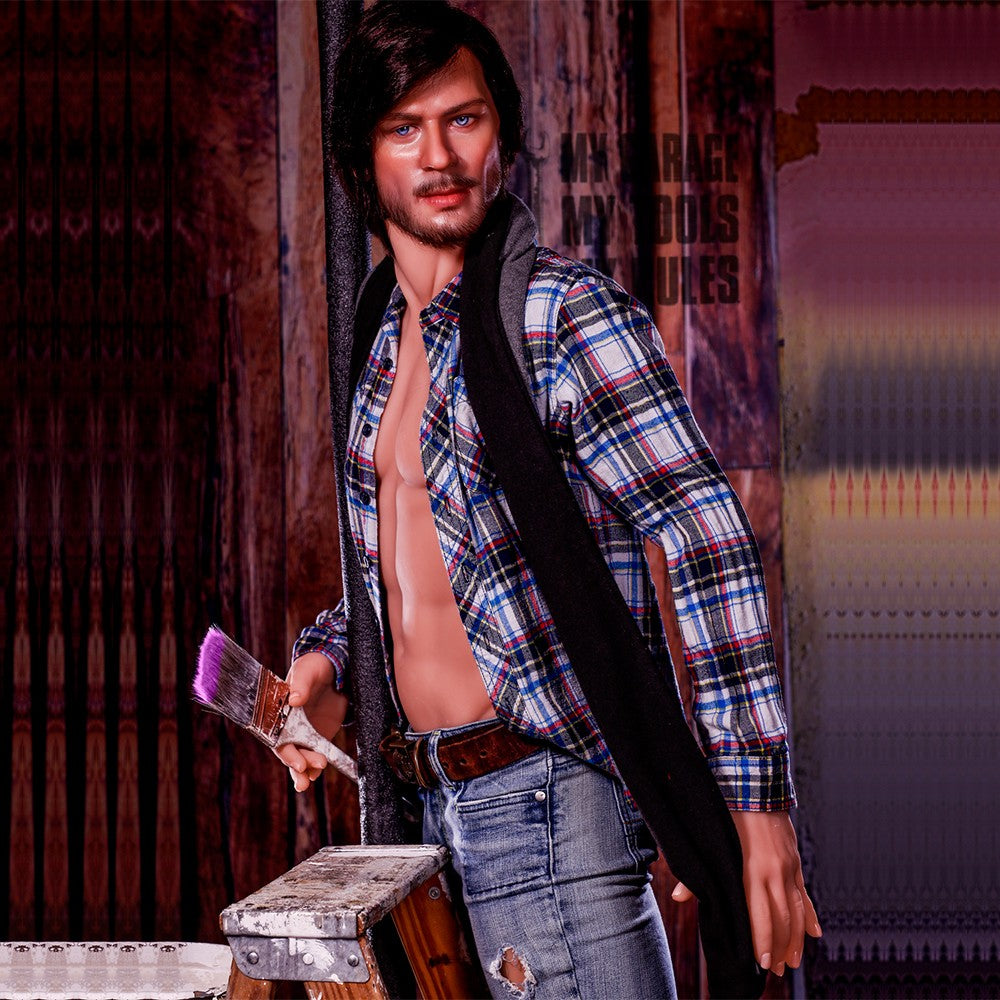 Ανδρική κούκλα του σεξ Τζόναθαν (HRDoll 167cm #17 TPE+Σιλικόνη)