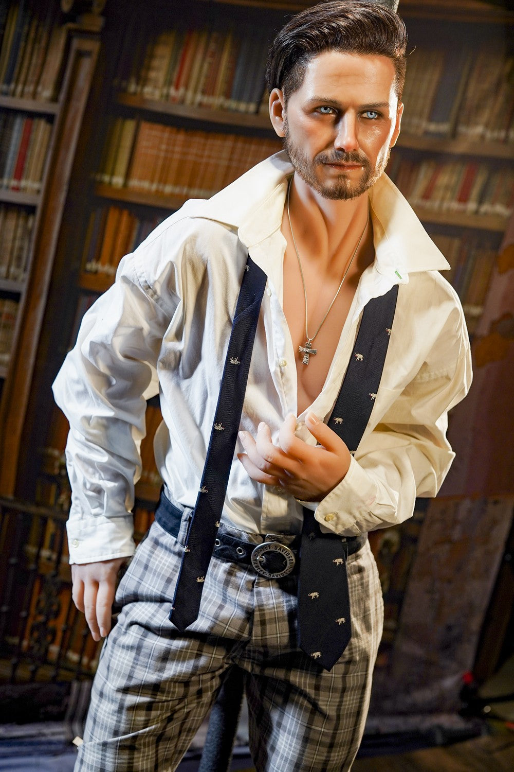 Αντρική κούκλα του σεξ Ντέιβιντ (HRDoll 167cm #49 TPE+Σιλικόνη)