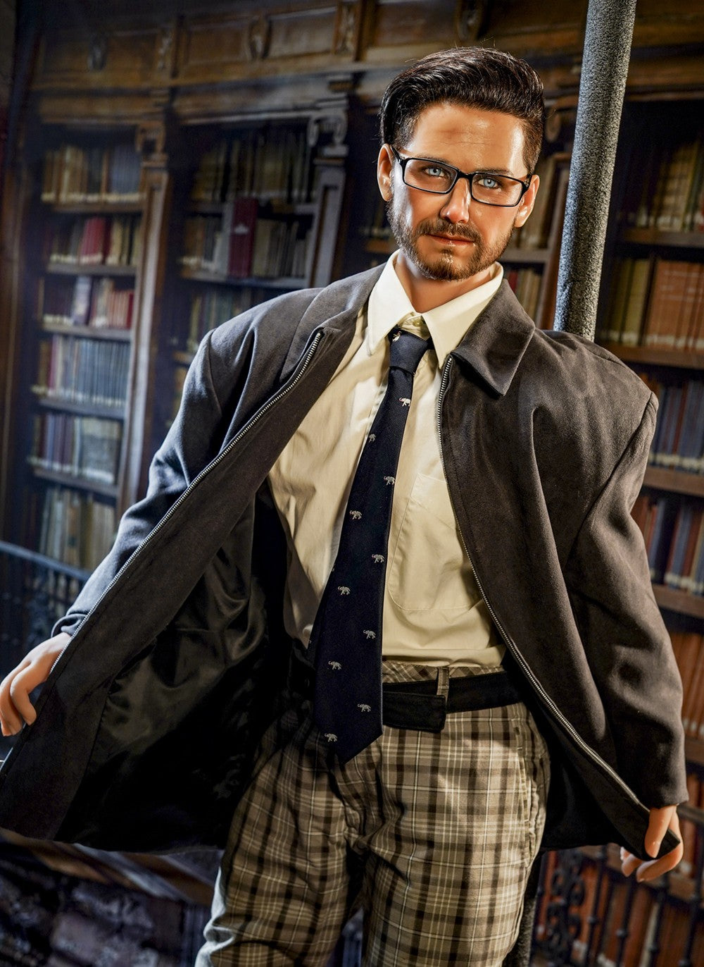 Αντρική κούκλα του σεξ Ντέιβιντ (HRDoll 167cm #49 TPE+Σιλικόνη)