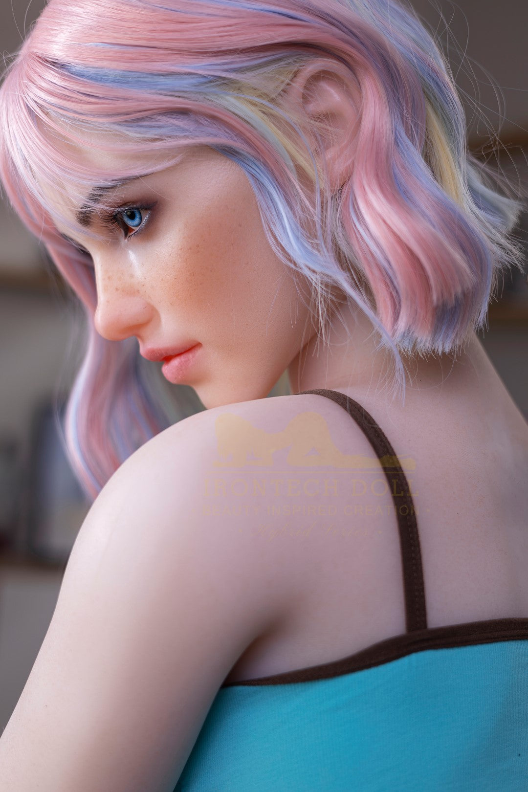 Heidi Sex Doll (Irontech Doll 162cm A-Cup S46 TPE+σιλικόνη)