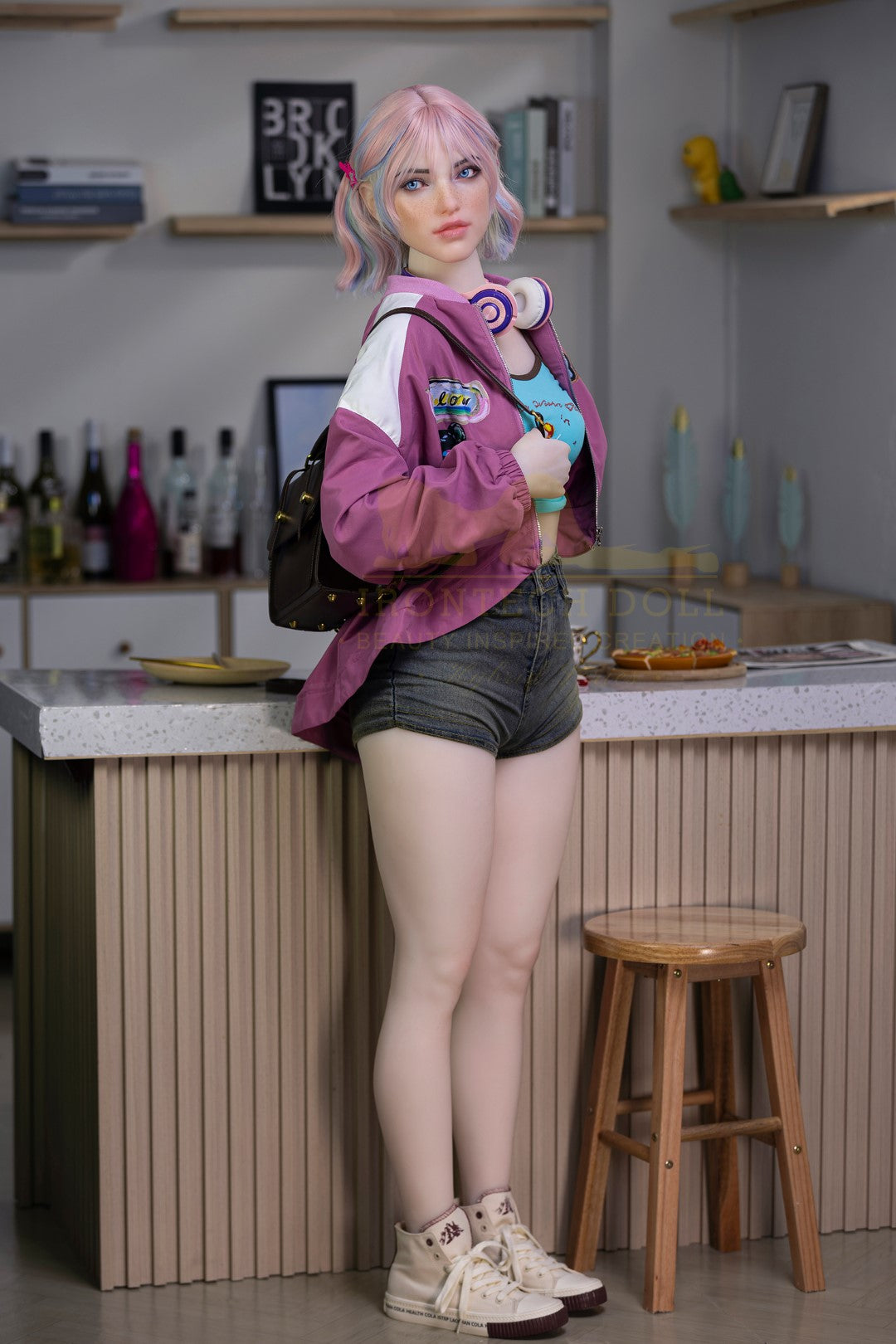 Heidi Sex Doll (Irontech Doll 162cm A-Cup S46 TPE+σιλικόνη)