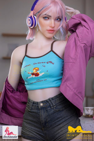 Heidi Sex Doll (Irontech Doll 162cm A-Cup S46 TPE+σιλικόνη)