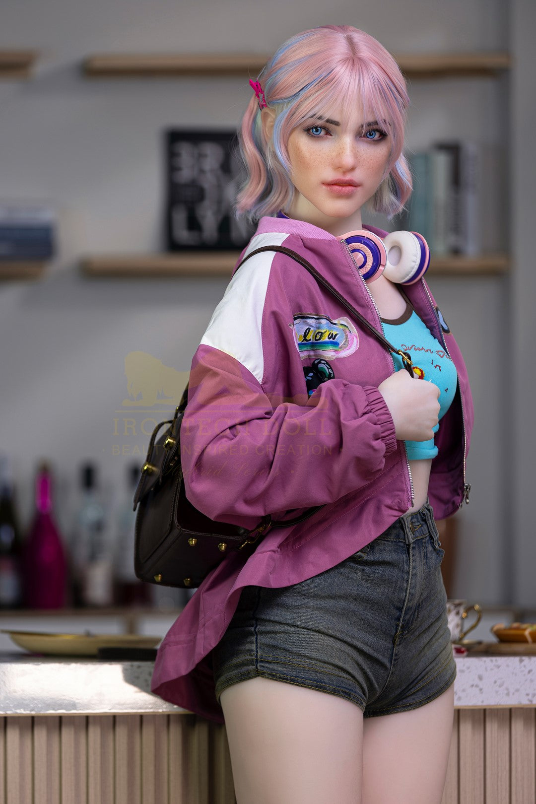 Heidi Sex Doll (Irontech Doll 162cm A-Cup S46 TPE+σιλικόνη)