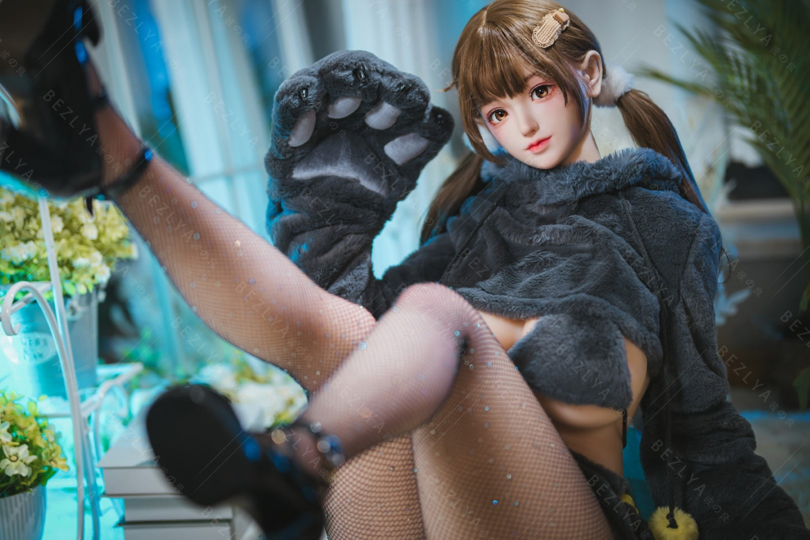 Παιονία σεξ κούκλα (Bezlya Doll φλιτζάνι 155 cm F 2,0 TPE+Σιλικόνη)