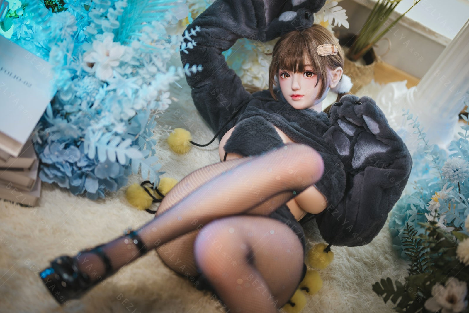 Παιονία σεξ κούκλα (Bezlya Doll φλιτζάνι 155 cm F 2,0 TPE+Σιλικόνη)