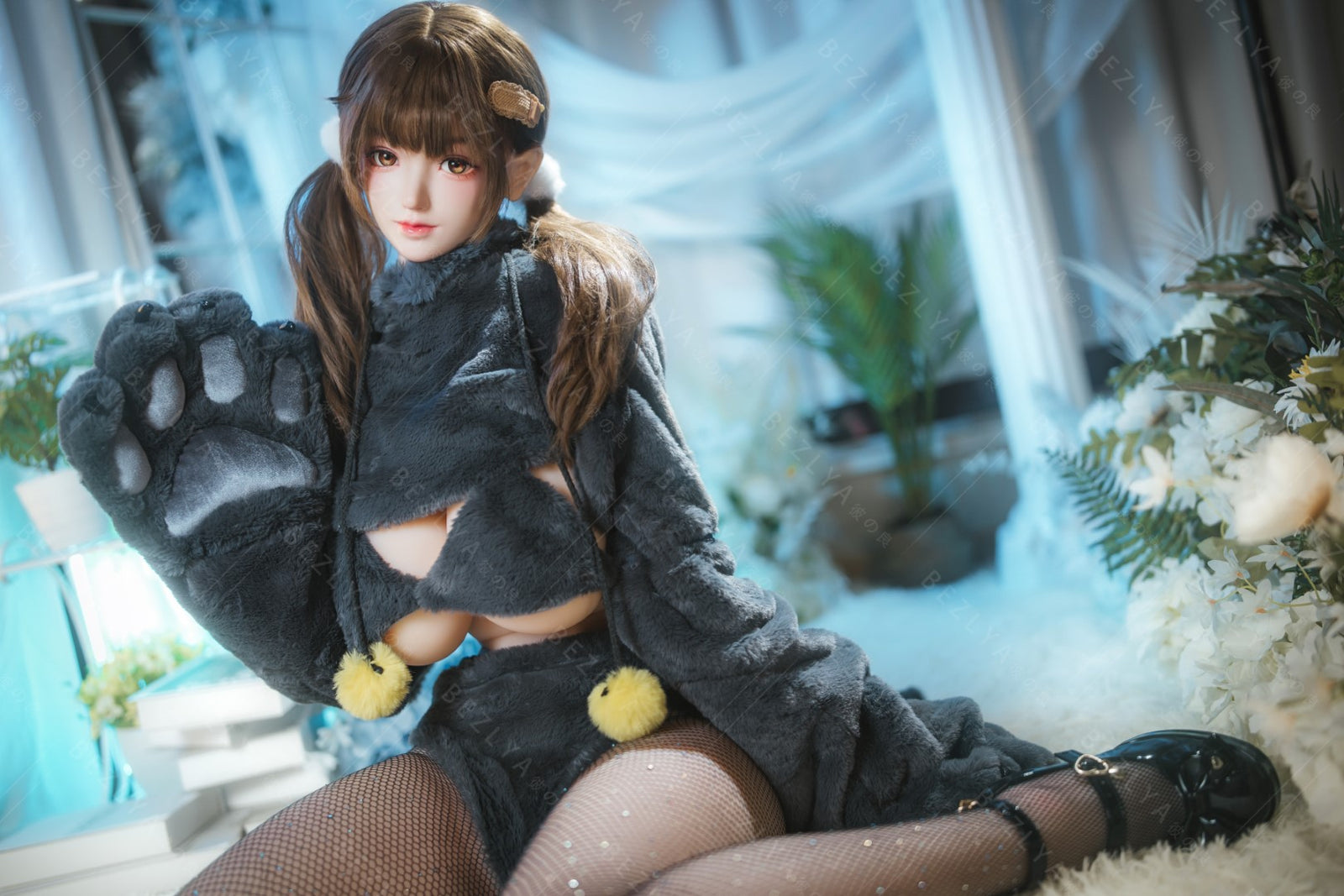 Παιονία σεξ κούκλα (Bezlya Doll φλιτζάνι 155 cm F 2,0 TPE+Σιλικόνη)