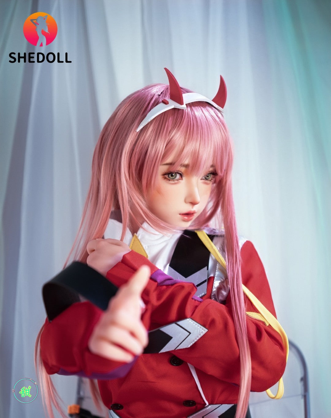 Zero Two Sex Doll (SHEDOLL 152cm A-Cup #SH186 2.0 TPE+Silicone)