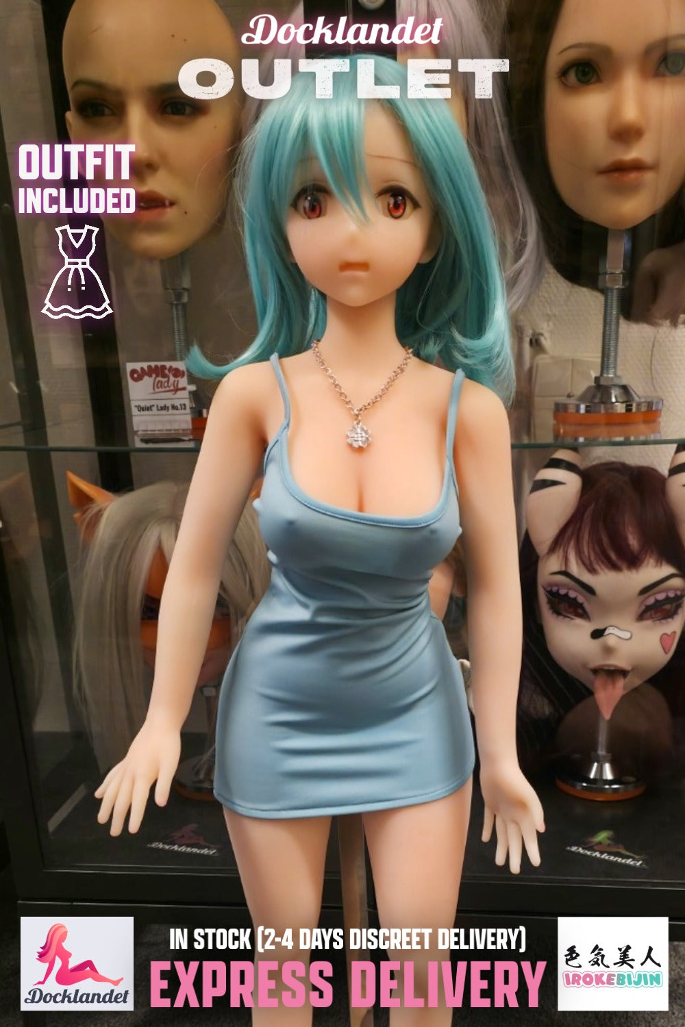 Shiori Sexdocka (Irokebijin 80cm E-Kupa TPE) EXPRESS OUTLET