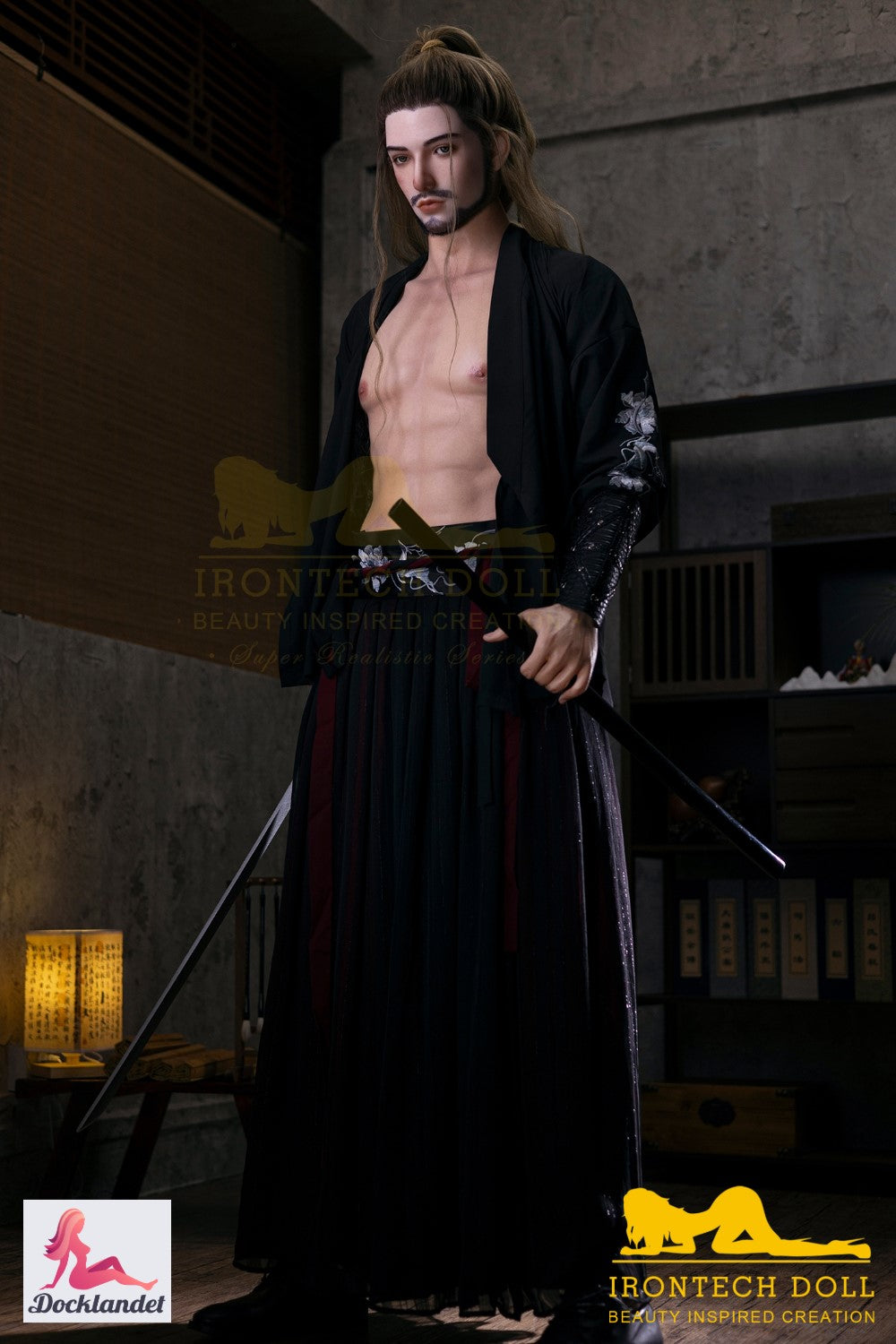 John Male Sex Doll (Irontech Doll Σιλικόνη 176cm M10)