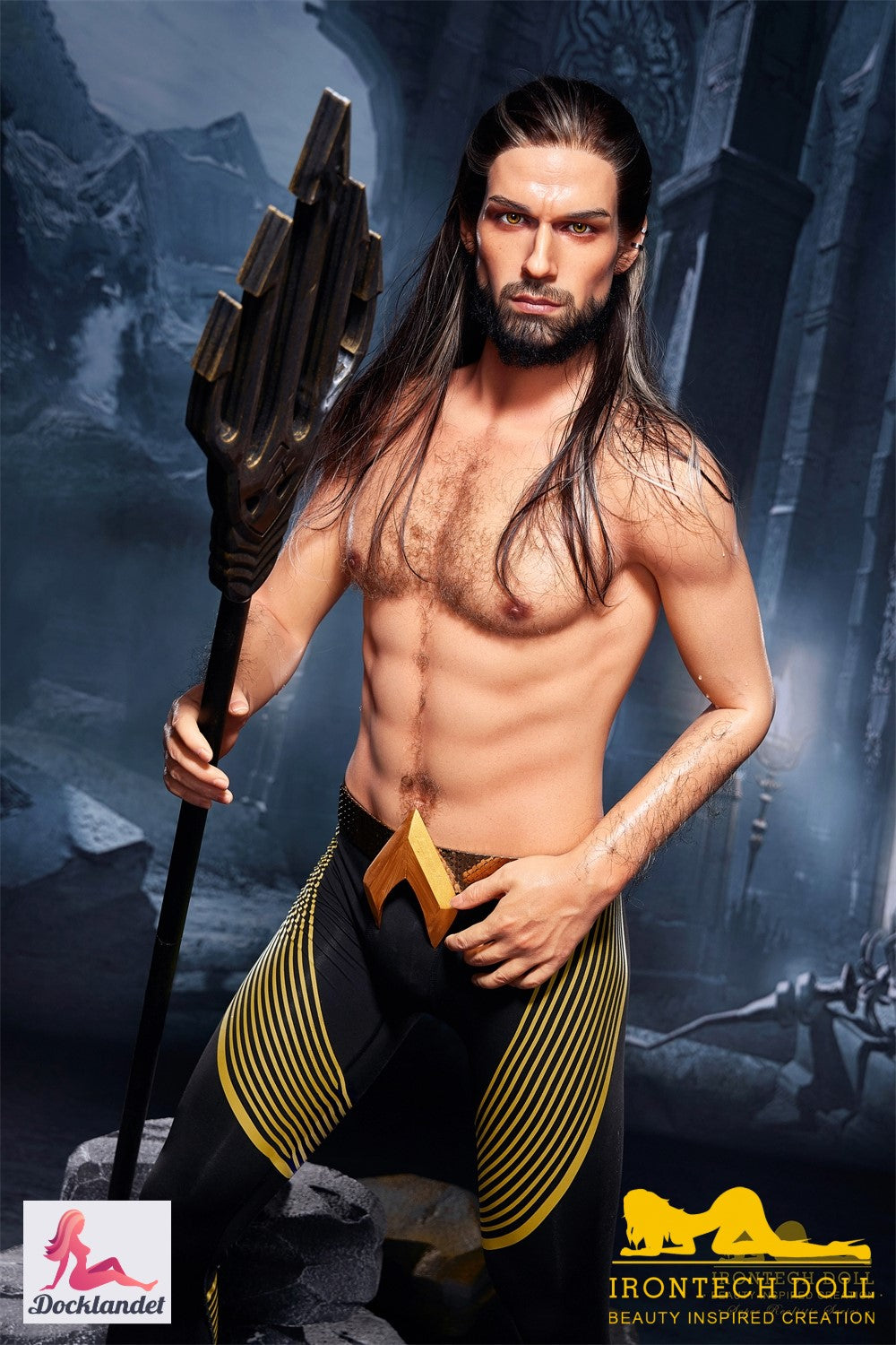 Ανδρική σεξουαλική κούκλα Thomas (Irontech Doll Σιλικόνη M5 170cm)