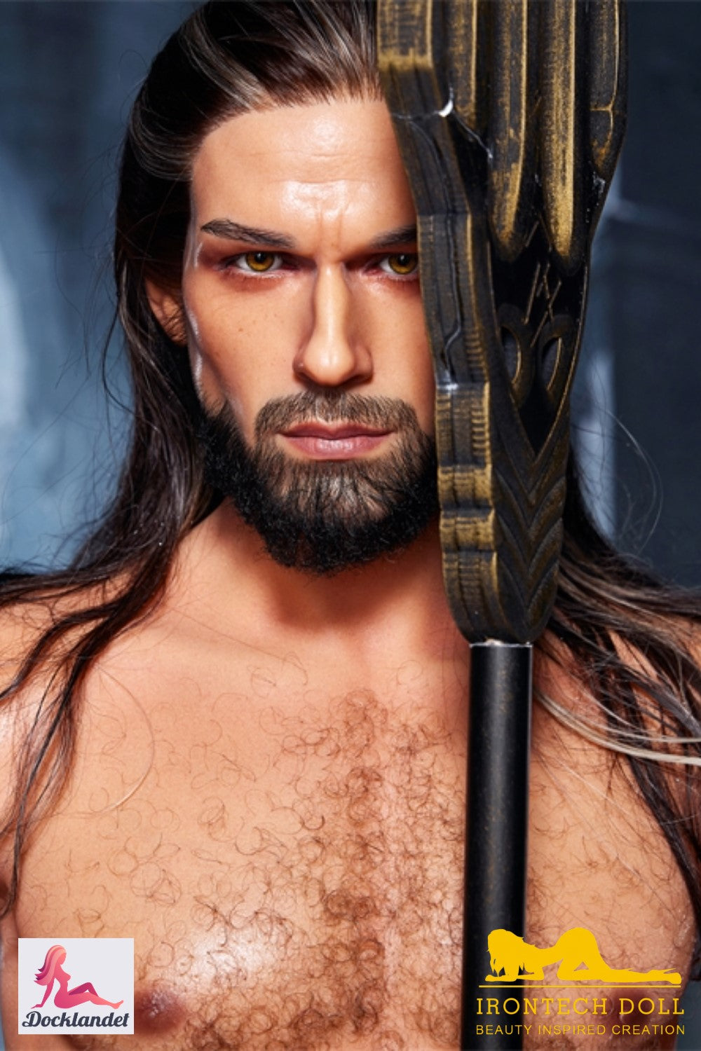 Η αρσενική σεξουαλική κούκλα του Thomas (Irontech Doll 170cm M5 σιλικόνη)
