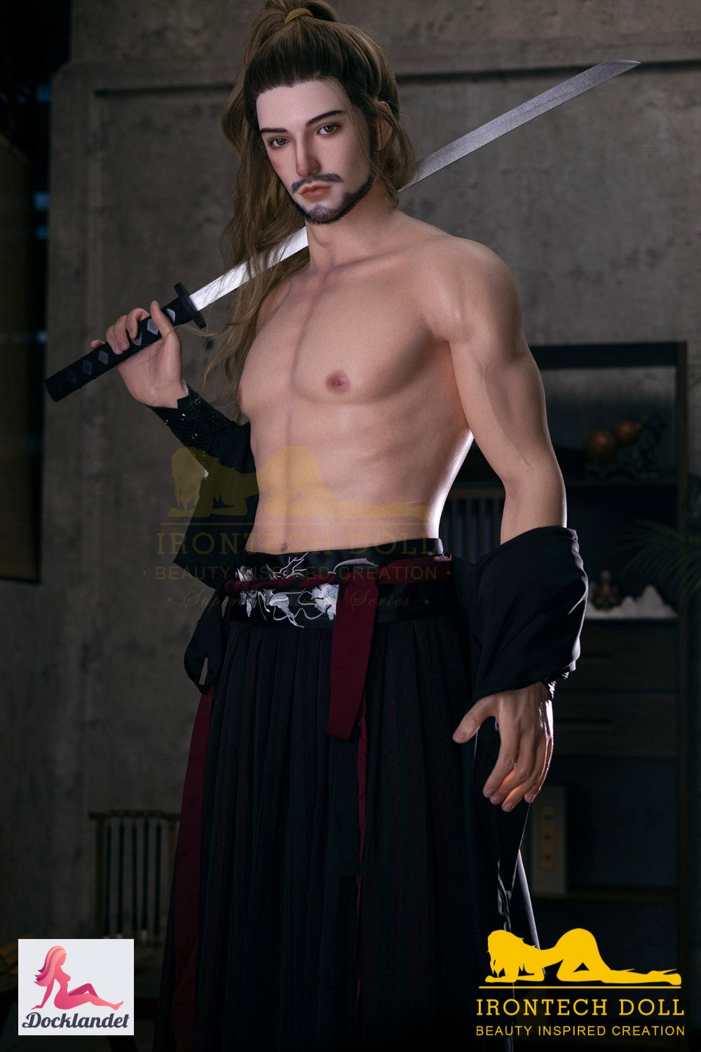 John Male Sex Doll (Irontech Doll Σιλικόνη 176cm M10)