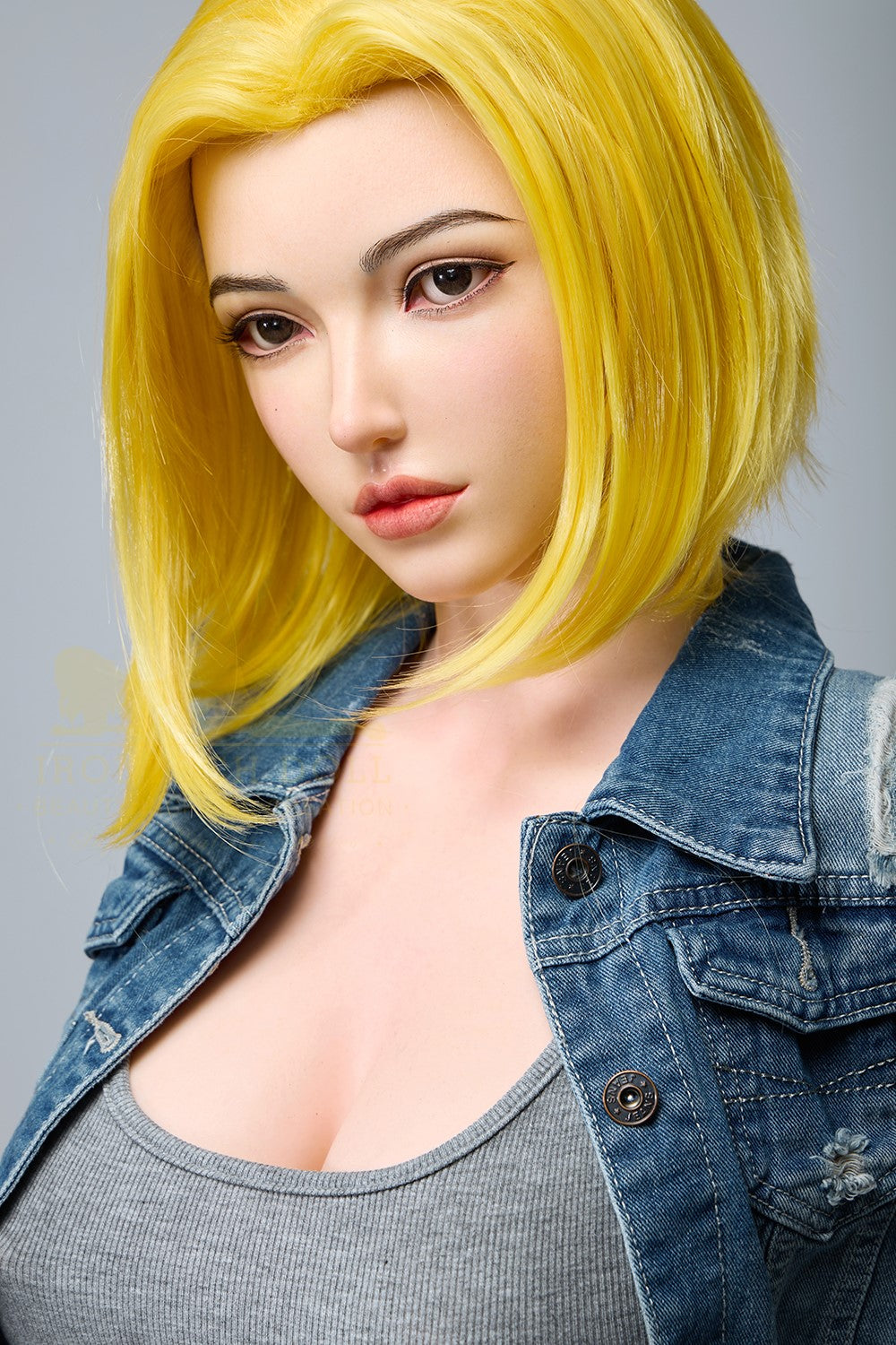 Joline Android 18 Sex Doll (Irontech Doll Σιλικόνη 159cm G-Cup S41)