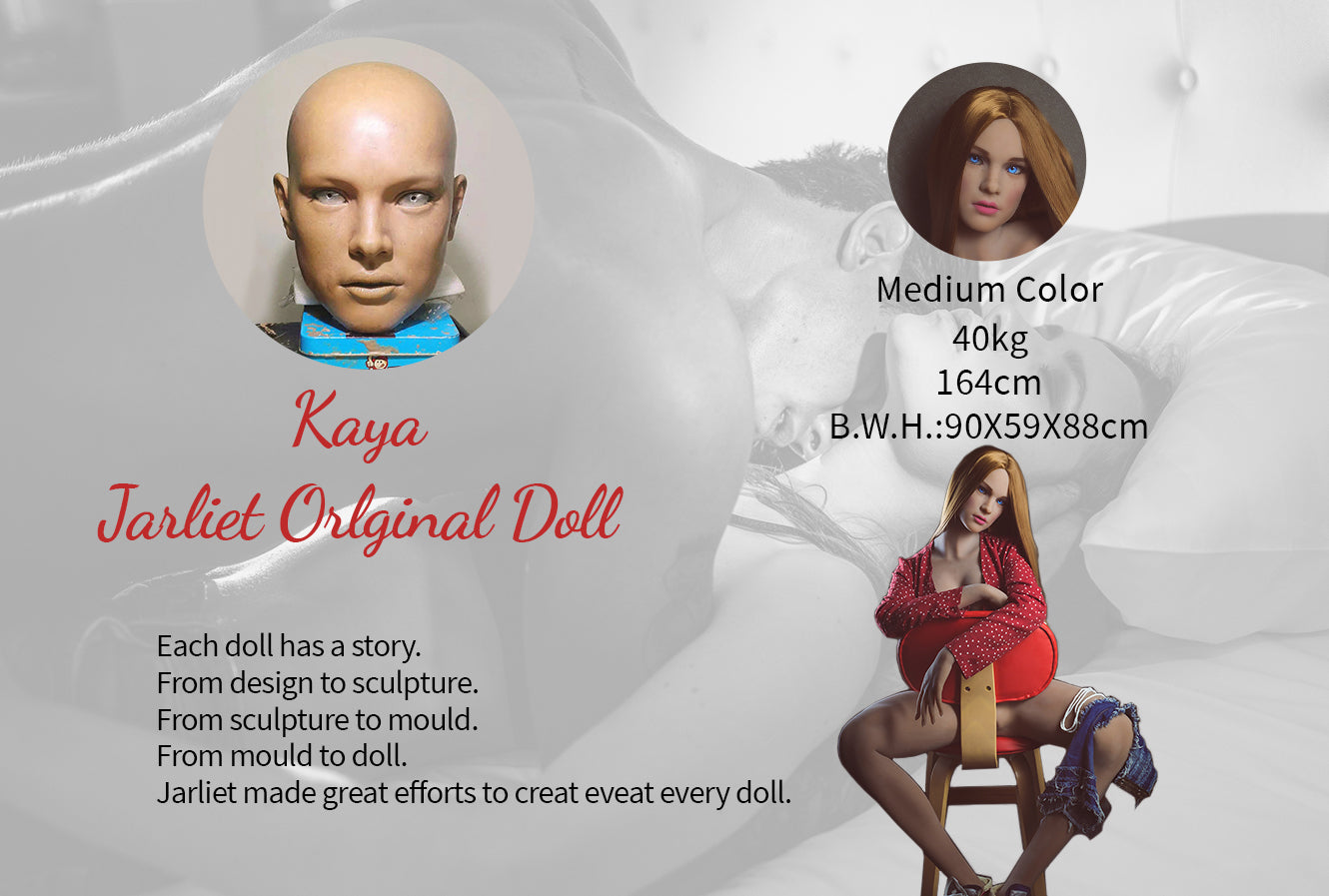 κούκλα σεξ Kaya (Jarliet 164 εκ. E-Cup TPE)