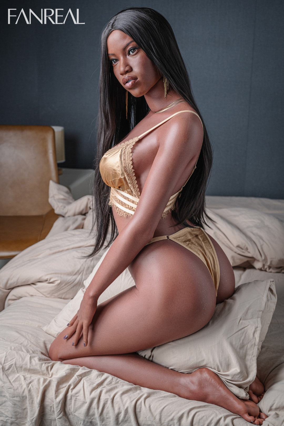 Ellie Sex Doll (FanReal Doll Σιλικόνη D-Cup 173 cm)