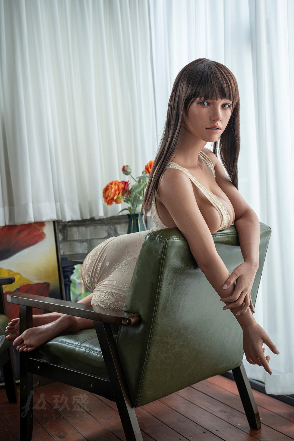 Lisa Sex Doll (Jiusheng 160cm E-Cup #3B σιλικόνη)