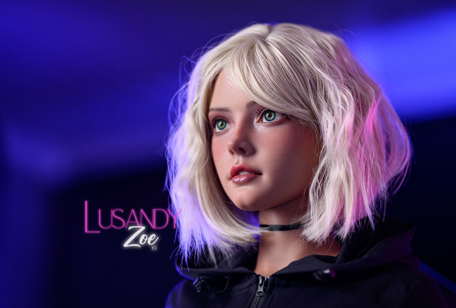 Zoe Sex Doll (Lusandy Doll Σιλικόνη D-Cup 161 cm)