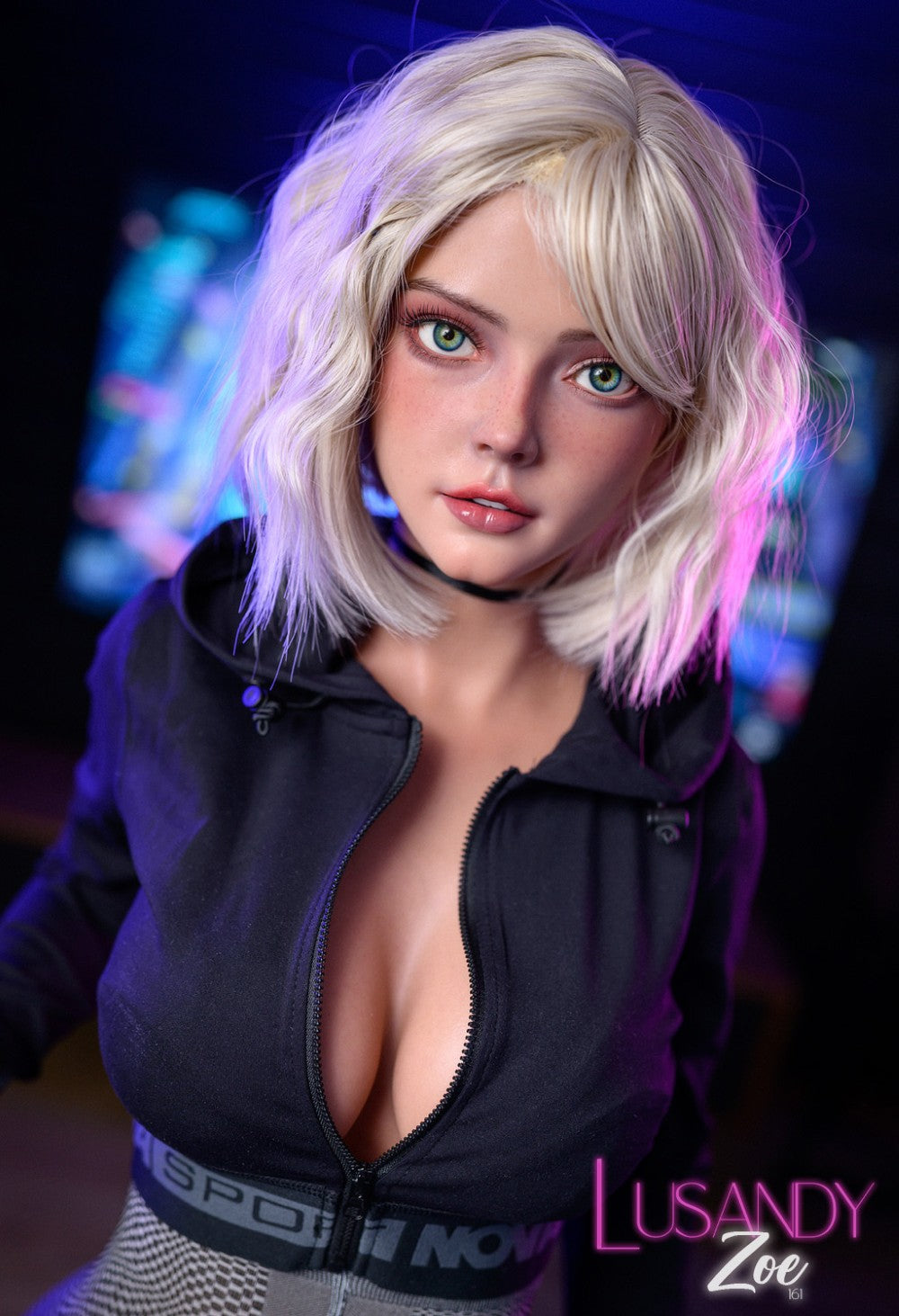 Zoe Sex Doll (Lusandy Doll Σιλικόνη D-Cup 161 cm)