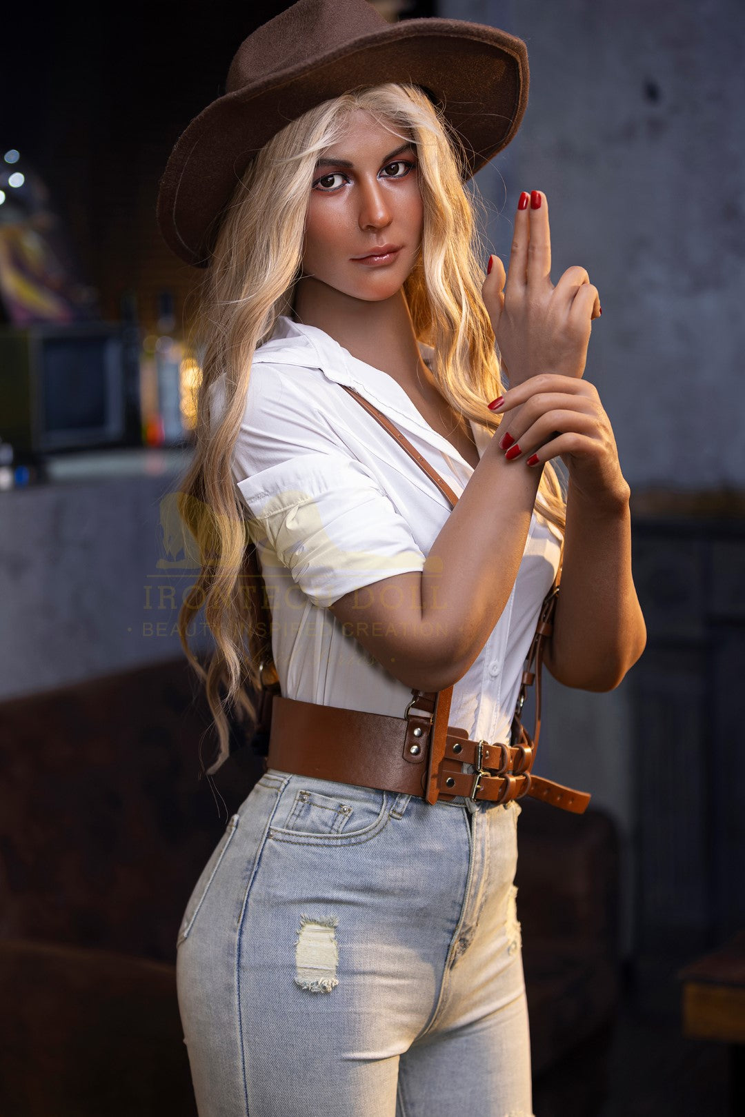Veronica Sex Doll (Irontech Doll 162cm A-Kupa S50 TPE+σιλικόνη)
